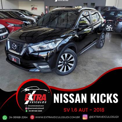NISSAN KICKS 1.6 16V FLEXSTART SV 4P XTRONIC NISSAN KICKS 1.6 16V FLEXSTART SV 4P XTRONIC